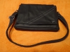 Handtasche Leder anthrazit